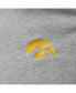 Men's Heathered Gray Iowa Hawkeyes Field Day Team Quarter-Zip Jacket