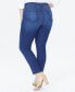 ფოტო #2 პროდუქტის Plus Size Ami Skinny Jeans