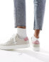 Фото #3 товара Calvin Klein Jeans classic cupsole lace up trainers in multi