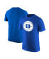 ფოტო #2 პროდუქტის Men's Royal Duke Blue Devils Basketball Logo T-shirt