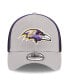 Фото #2 товара Men's Gray Baltimore Ravens Pipe 39THIRTY Flex Hat