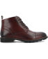 ფოტო #2 პროდუქტის Men's Avrum Tru Comfort Foam Cap Toe Ankle Boots