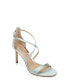 ფოტო #1 პროდუქტის Women's Dimitra Crisscross Strap Stiletto Evening Sandals