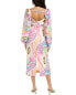 Фото #2 товара Платье средней длины Liliana Meza Gianni женское розовое S