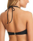 Фото #2 товара Women's Beaded O-Ring Bandeau Bikini Top
