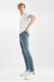 Фото #6 товара Super Skinny Fit Normal Bel Dar Paça Jean Pantolon