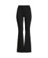 ფოტო #3 პროდუქტის Plus Size Active Hi Impact High Rise Slim Flare Pants