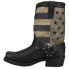 Durango Faded Flag Patriotic Pull On Mens Black Casual Boots DDB0141 9 - фото #3