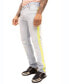 ფოტო #1 პროდუქტის Men's Modern Splattered Stripe Jeans