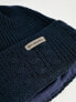 Columbia Agate Pass cable knit beanie in navy