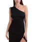 ფოტო #4 პროდუქტის Women's One-Shoulder Cutout Midi Dress