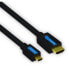 PureLink CS1200-015 - 1.5 m - HDMI Type D (Micro) - HDMI Type A (Standard) - Black