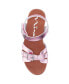 Фото #4 товара Little Girls Lacey Season Fastening Strap Sandals