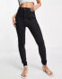 Pull&Bear skinny high waisted jean in black Черный, 34 - фото #4