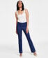 ფოტო #1 პროდუქტის Women's High Rise Pull-On Flare Jeans, Created for Macy's