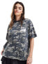 Фото #3 товара ASOS DESIGN oversized t-shirt with graphic in washed camo print