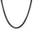 ფოტო #1 პროდუქტის Men's Ion Plating Stainless Steel Wheat Chain Necklace