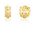 Beautiful gold-plated earrings with zircons SVLE1959XJ5GO00