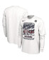 Фото #1 товара Men's White UConn Huskies 2023 NCAA Men's Basketball National Champions Expressive Long Sleeve T-shirt