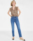 Фото #1 товара Women's High Rise Straight-Leg Jeans, Regular and Short Lengths, Created for Macy's