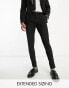 ASOS DESIGN skinny suit trousers in black