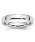 Фото #1 товара Cobalt Polished Half Round Wedding Band Ring