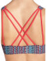 Lucky Brand 262254 Women's Strappy Bikini Top Swimwear Multi Size Medium