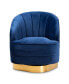 Фото #4 товара Furniture Fiore Glam and Luxe Upholstered Swivel Accent Chair