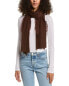 In2 By Incashmere Basic Fringe Cashmere Scarf Women's Brown