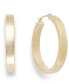 Фото #1 товара Серьги Macy's bold Hoop in 10k Gold