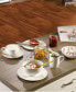 Фото #3 товара Dinnerware For Me Collection Porcelain 16 Dinnerware Set, Service for 4