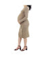 Maternity Knitted Sweater Dress