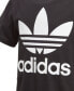 Фото #3 товара Футболка для малышей Adidas Big Boys Хлопковая с Логотипом