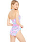 Фото #2 товара Lilly Pulitzer Justina One-Piece Prosecco Pink Don't Be Jelly Engineered 4