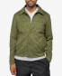 Men's Faux Suede Button Down Jacket