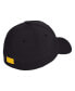 Фото #2 товара Men's Black Pittsburgh Penguins Circle Logo Flex Hat