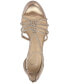 Фото #4 товара Women's Suvrie Embellished Strappy Platform Sandals
