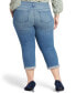 Фото #2 товара Plus Size Chloe Capri Jeans