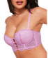 ფოტო #2 პროდუქტის Women's Margaritte Push Up Balconette Bra