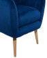 Фото #2 товара Fabric Tufted Accent Chair, 30" x 28" x 32"