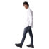 Фото #3 товара Рубашка регулярного кроя с длинным рукавом SALSA JEANS Basic Oxford 100% хлопок - белая