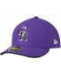 Фото #1 товара Men's Colorado Rockies Alternate 2 Authentic Collection On-Field Low Profile 59FIFTY Fitted Cap