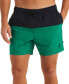 Men's Horizontal Colorblocked 6" Swim Trunks