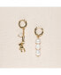 ფოტო #3 პროდუქტის 18K Gold Plated Freshwater Pearls - Help Me Sully Earrings For Women