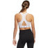 ფოტო #2 პროდუქტის ADIDAS Power Medium-Support 3 Stripes Sports Bra