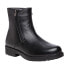 Фото #2 товара Propet Troy Zippered Booties Mens Black Casual Boots MBA005LBLK