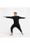 Фото #1 товара Yoga Dri Fit Yoga Texture Knit Erkek siyah spor Sweatshirt dv9879