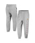 Фото #1 товара Women's Gray Distressed Minnesota Vikings Double Pro Harper Jogger Sweatpants