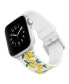 Фото #1 товара Ремешок для часов WITHit dabney Lee Цитрусовый силиконовый браслет, совместимый с Apple Watch 38/40/41 мм