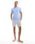 Фото #4 товара Calvin Klein modern structure lounge t shirt in blue